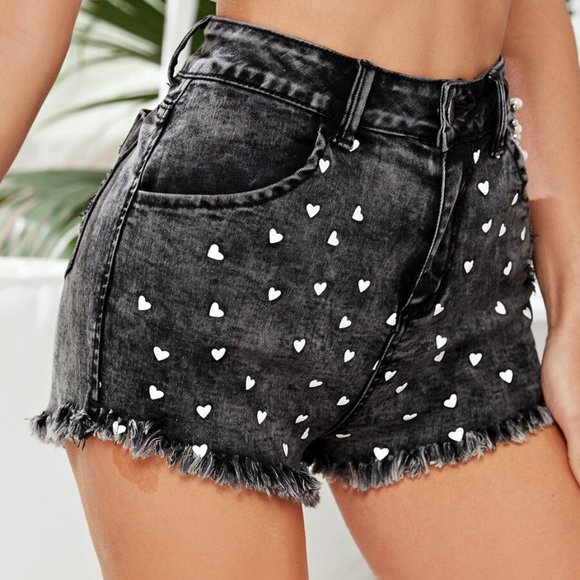 Vintage WAsh Denim shorts - Picture 3 of 5